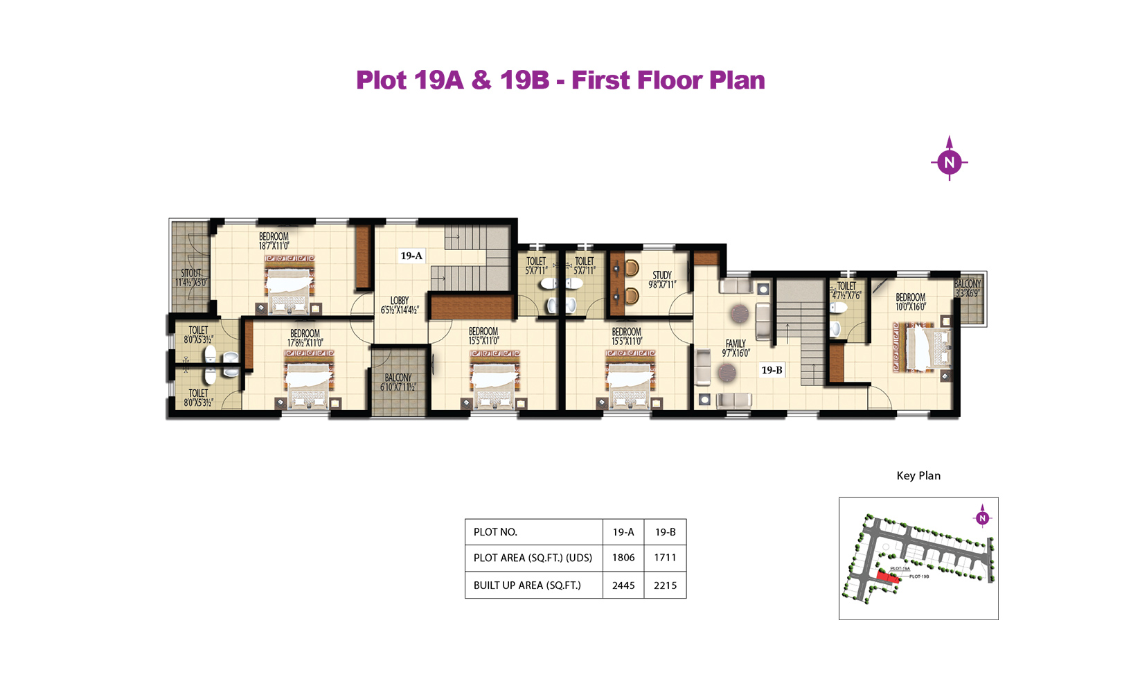 Plot-19 FIRST FLOOR