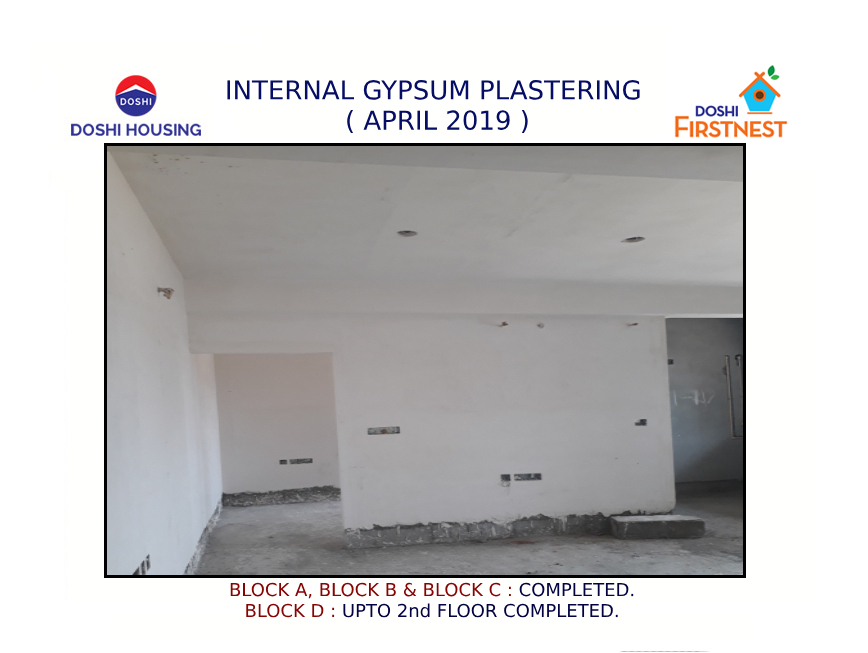 INTERNAL GYPSUM PLASTERING