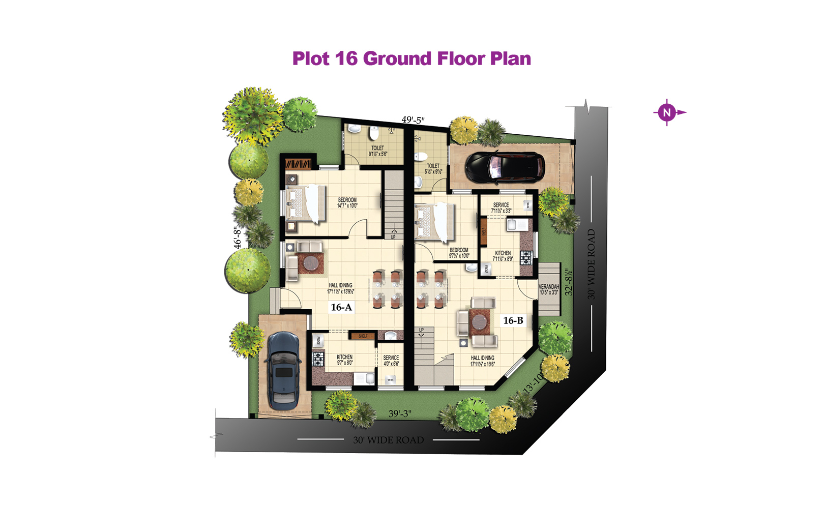 Plot-16 GROUND FLOOR