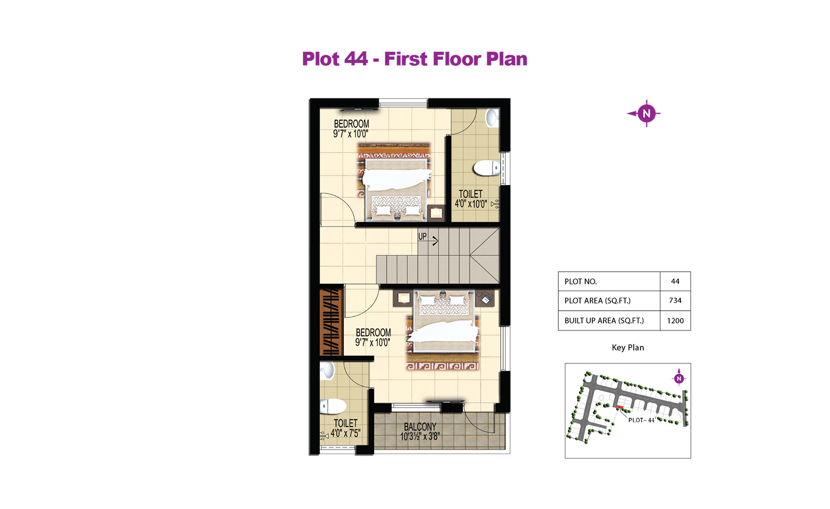 Plot-44 FIRST  FLOOR