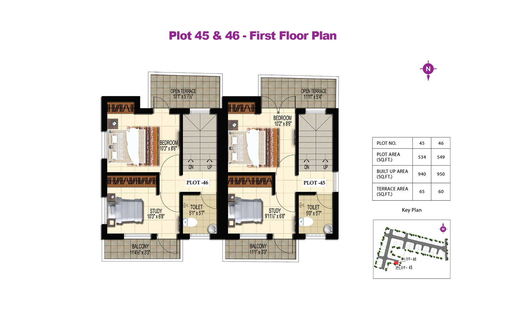 Plot-45&46 FIRST FLOOR