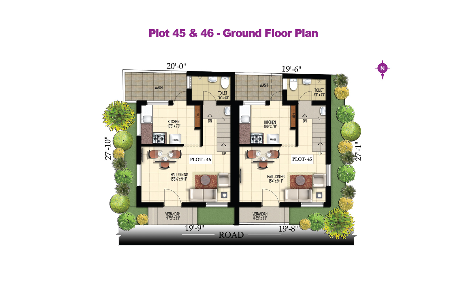 Plot-45&46 GROUND FLOOR