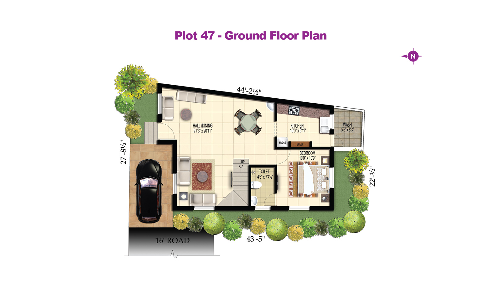 Plot-47 GROUND FLOOR